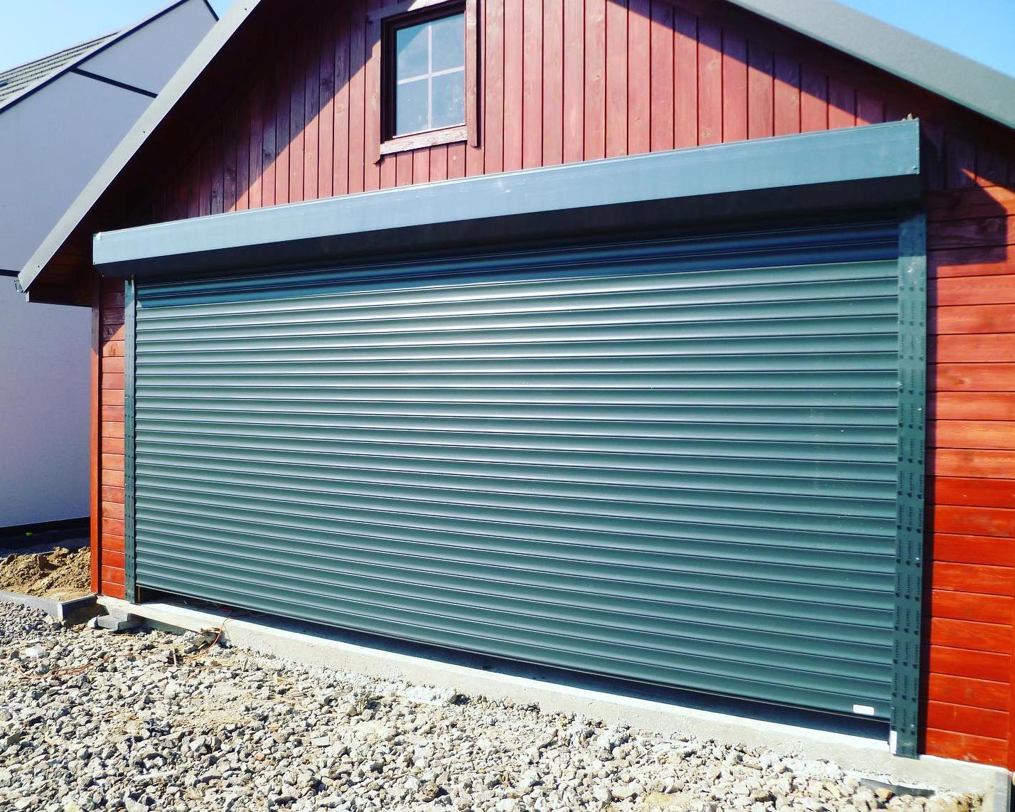 brama garażowa rolowana antracyt