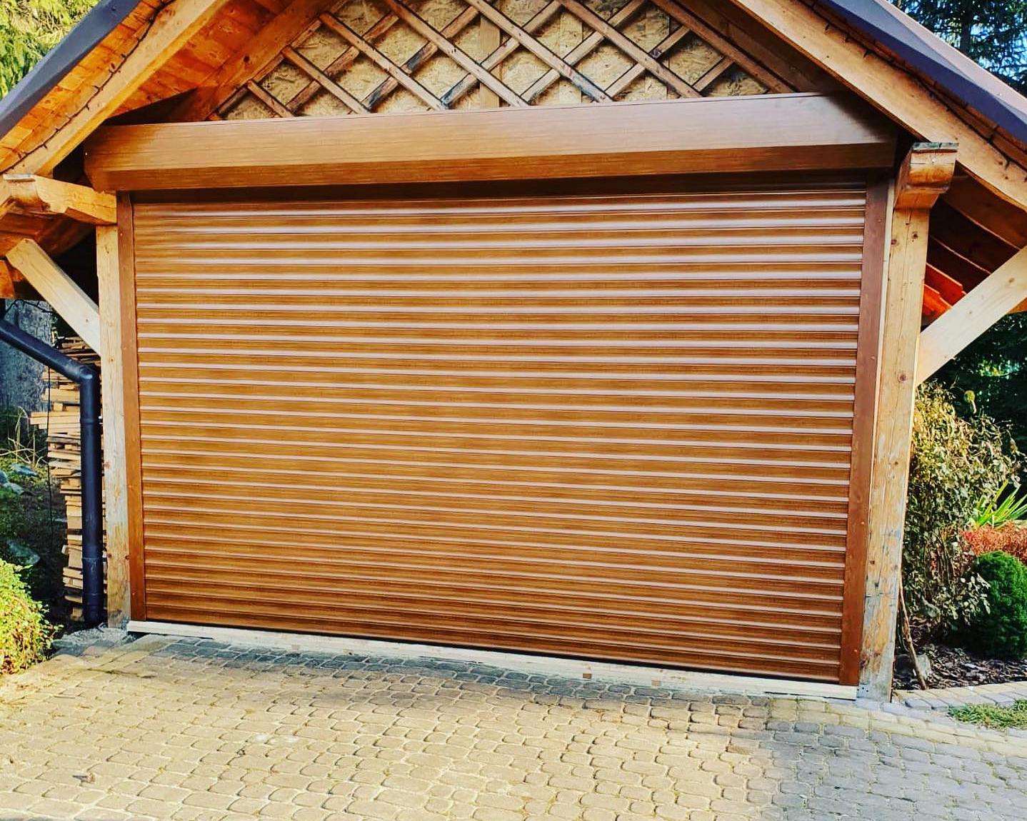 pojedyńcza brama rolowana do garażu