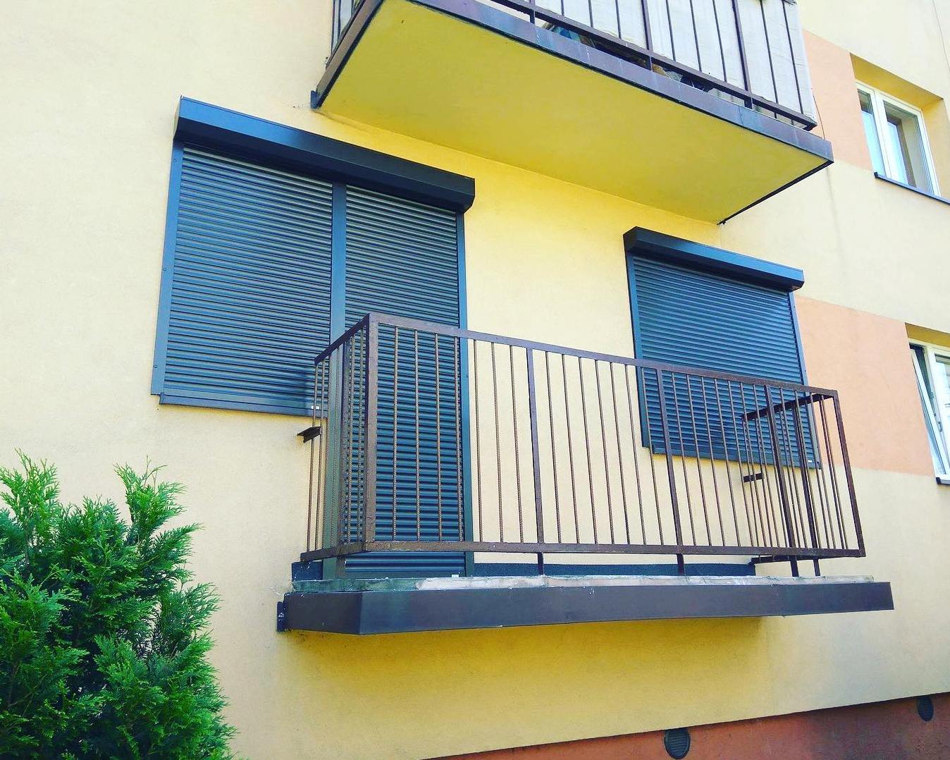 antywłamaniowe rolety na balkonie